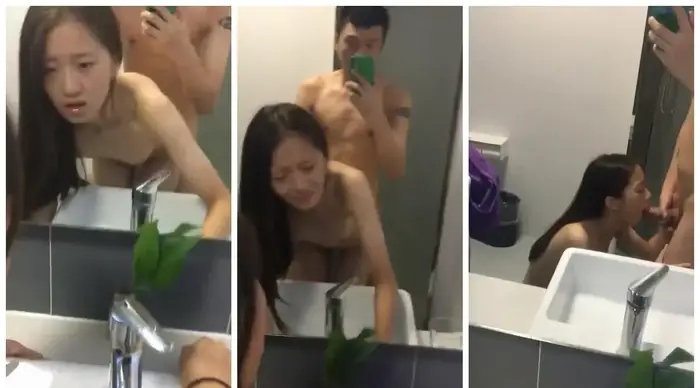 放暑假女朋友家里人都去上班了到她闺房做爱干到浴室用手机自拍